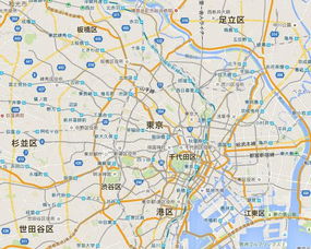 日本东京区域地图 搜狗图片搜索