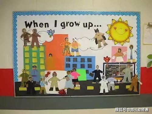 超棒的幼儿园创意照片墙,爱了爱了 可以把孩子每个可爱的瞬间都放上去哟