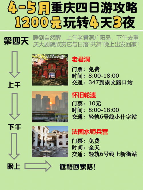 4 5月重庆旅游全攻略 定制4天人均800 