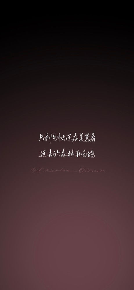 情感文字壁纸