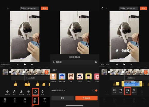 让你的猫开口说话 手机制作短视频,用剪片神器 快影 就够了