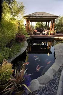 鱼池很美,但你知道庭院鱼池的风水布局吗