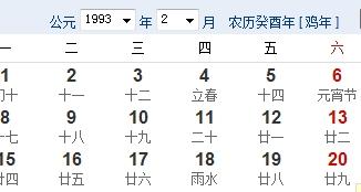 1993年阴历正月廿九是什么星座 