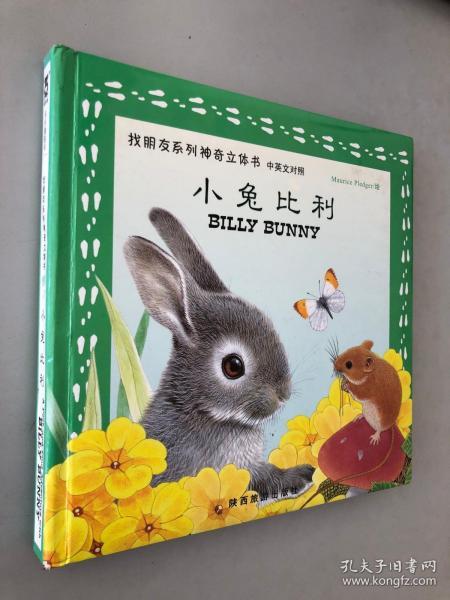 找朋友系列神奇立体书 中英对照 小兔比利