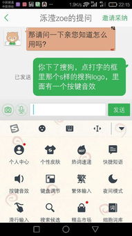 有人用搜狗输入法吗 知道音效键盘是什么吗,谢谢 