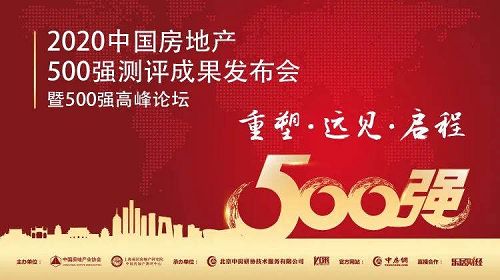 喜报 宣伟涂料荣获 2020年中国房地产开发企业500强首 选供应商 