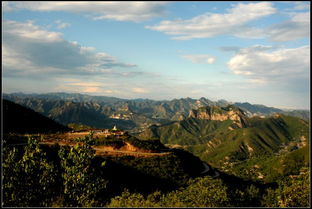 大山里面看京城