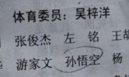 小学生的爸爸是学渣,给儿子取的名字,让老师从不敢点名