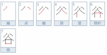 谷的组词有哪些 