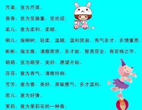 名言起小名—带甜字的有趣乳名？