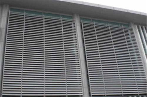 北京室外铝合金百叶窗生产,装饰铝合金百叶窗专业定制