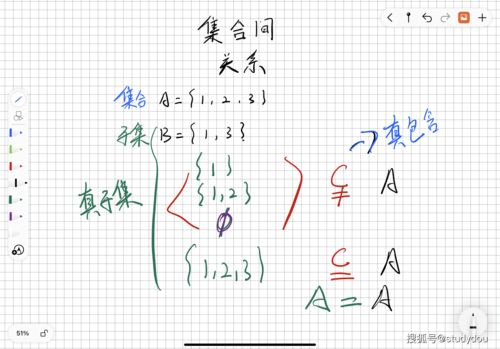 子集与真子集的区别,子集与真子集的区别