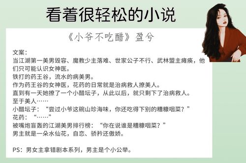 6本看着很轻松的小说,看得一气呵成,即使吵架和好也看不腻