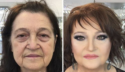 化妆师巧手把 80岁老奶奶化成40岁美丽贵妇 震撼全网