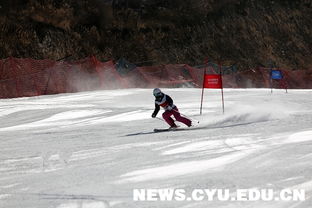 我校获全国大学生滑雪挑战赛团体第三名 