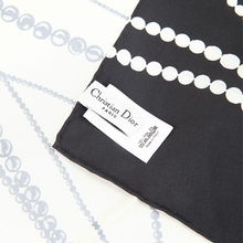 CHRISTIAN DIOR迪奥多色桑蚕丝材质珍珠项链图案女士围巾 