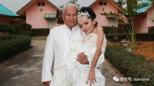 泰国骨残女子实现披婚纱梦想出嫁大30岁男子 