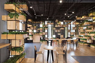 绿色咖啡馆 临夏咖啡厅装修设计公司
