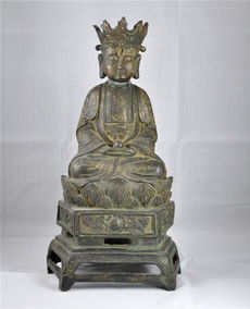 图 青铜佛像鉴定主要看哪几方面 上海艺术品 收藏品 