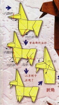 星座折纸教程 摩羯座 