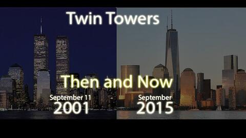 十八年前 纽约标志性建筑 世贸中心 双子大厦 2001 9 11