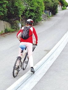 靖江日报数字报 挪威建世界首个自行车电梯 