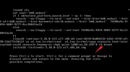 linux管理员密码忘了,Centos7 忘记密码的情况下，修改root或其他用户密码