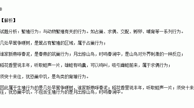 关于不逮春鸟的诗句