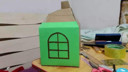 小盒子和一把小刀怎么才能做出一个房子