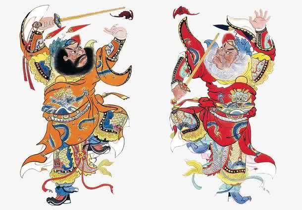中国历史上的门神都有哪些,他们的作用和贴法都是怎样的