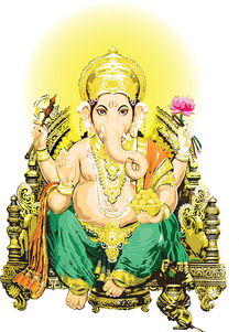 印度象头神迦尼萨的和观音有关的传说 