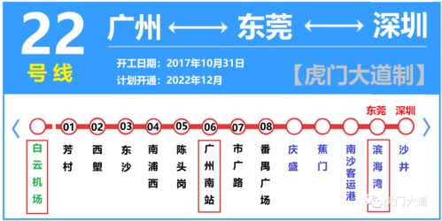 途经东莞滨海湾站 广州和深圳之间,这条地铁有望先 牵手