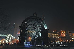 夜幕下的哈尔滨评分,索菲亚教堂的壮观景象