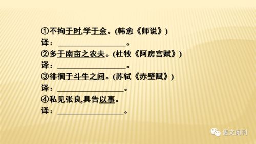 备战2021高考之文言文翻译详解及专项练习
