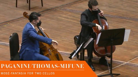 Cello Duello 帕格尼尼 摩西主题变奏曲 双大提琴版 Paganini Variation on a Theme from Rossini