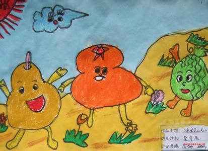 3岁学儿童简单画画画