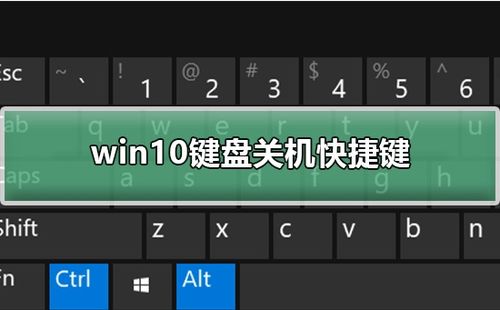 win10系统键盘怎么关机快捷键是什么