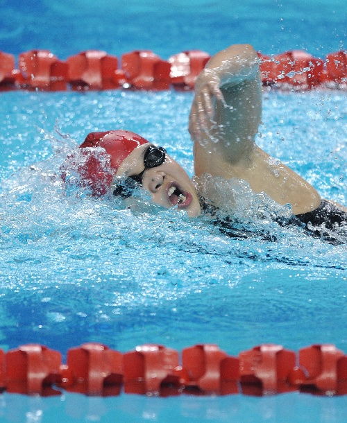 女子1500自由泳北京***1500米游泳世界纪录