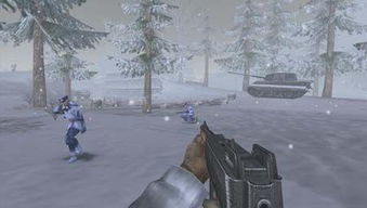 PSP在雪地射击的是什么游戏 