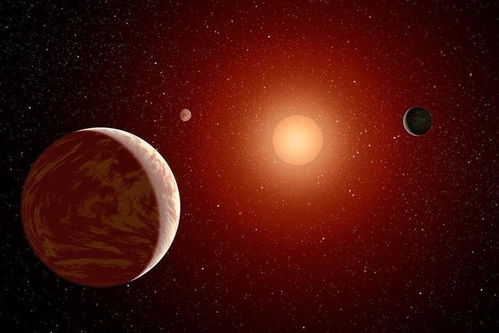 宇宙的错配 天文学家发现围绕小恒星运行的巨大系外行星