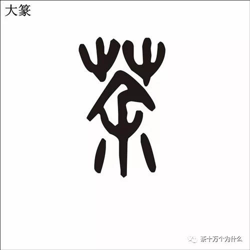 茶字由什么字演变