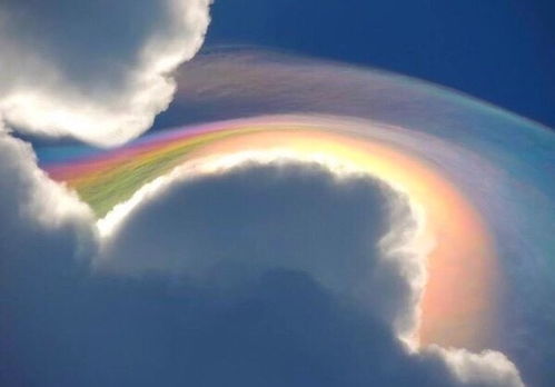 雨后彩虹图片唯美大全 真实唯美的雨后彩虹天空图片