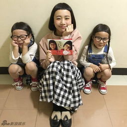 组图 日本4岁双胞胎姐妹走红网络 呆萌十足 