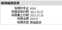 e信通贴息多少