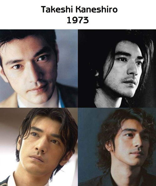 从年轻到老都很帅的日本男星 一字排开全部都是美男啊