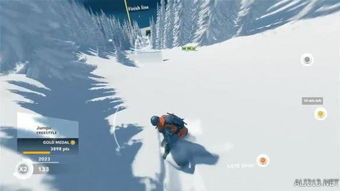 育碧全新滑雪游戏 极限巅峰 26分钟试玩影像放出 多么美丽的日落啊 
