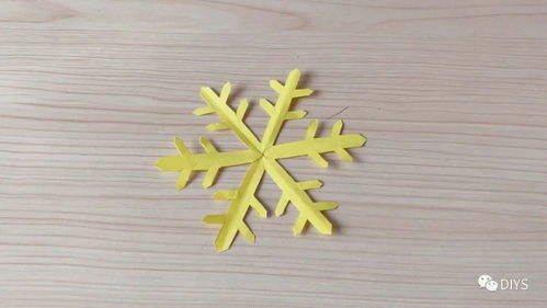 剪纸DIY 简单又漂亮的雪花图案