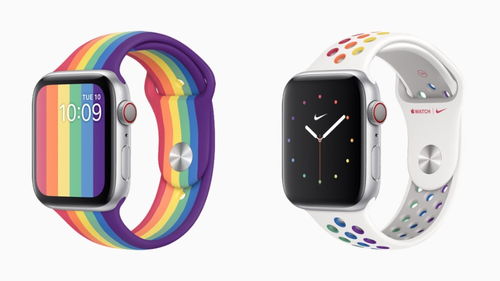 彩虹单品大集合 Apple Watch表带 Nike彩虹鞋 Levi s客制化T,一起庆祝同志骄傲月