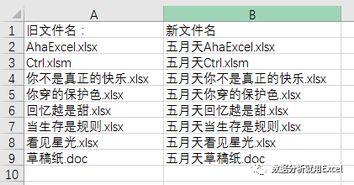 提取指定文件夹下文件名,然后换上新名称 