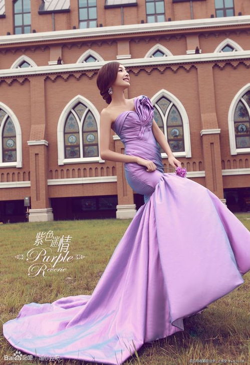 摩羯座紫色婚纱图片 摩羯座紫色婚纱图片大全